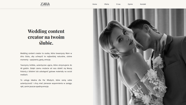 Zara wedding